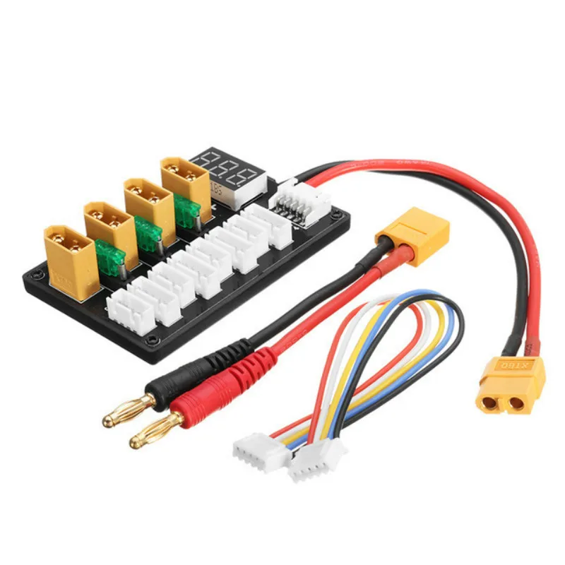 Lipo Parallel Charging Board - 3S/4S XT60 B6 بطارية ليبو 5P