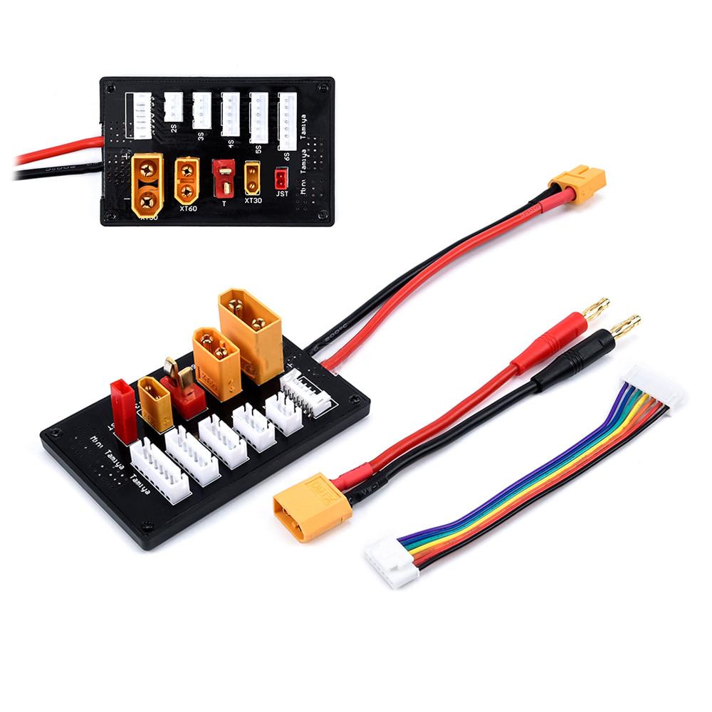 Lipo Parallel Charging Board - HOBBYMATE-لوحة شحن بطارية Lipo ، موصل