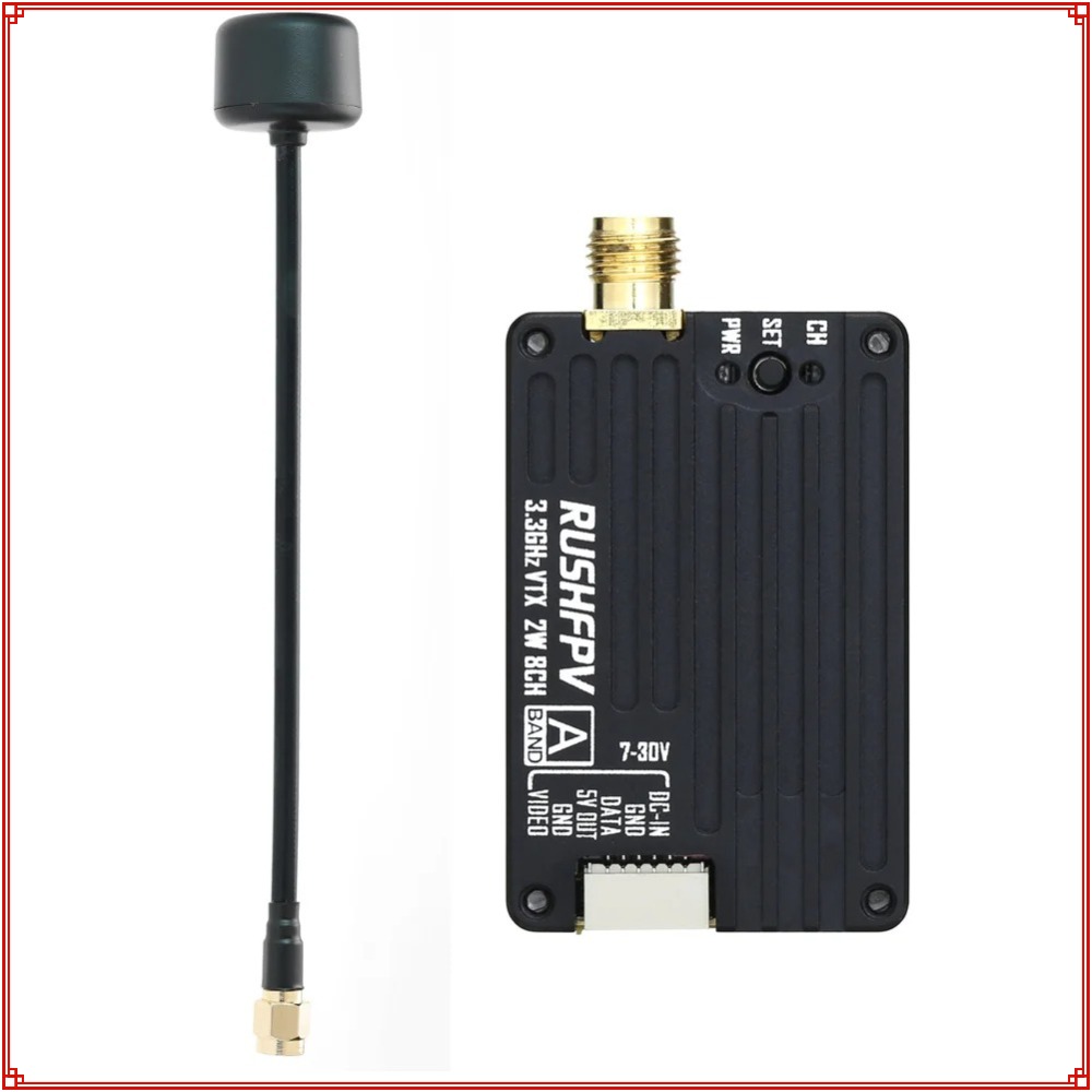 Receiver Rc Drone - جهاز إرسال RUSHFPV 3.3G 2W VTX