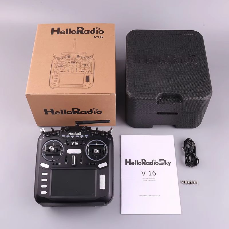 Drone Motion Rc - HelloRadio V16 MAX 6CH RC الارسال