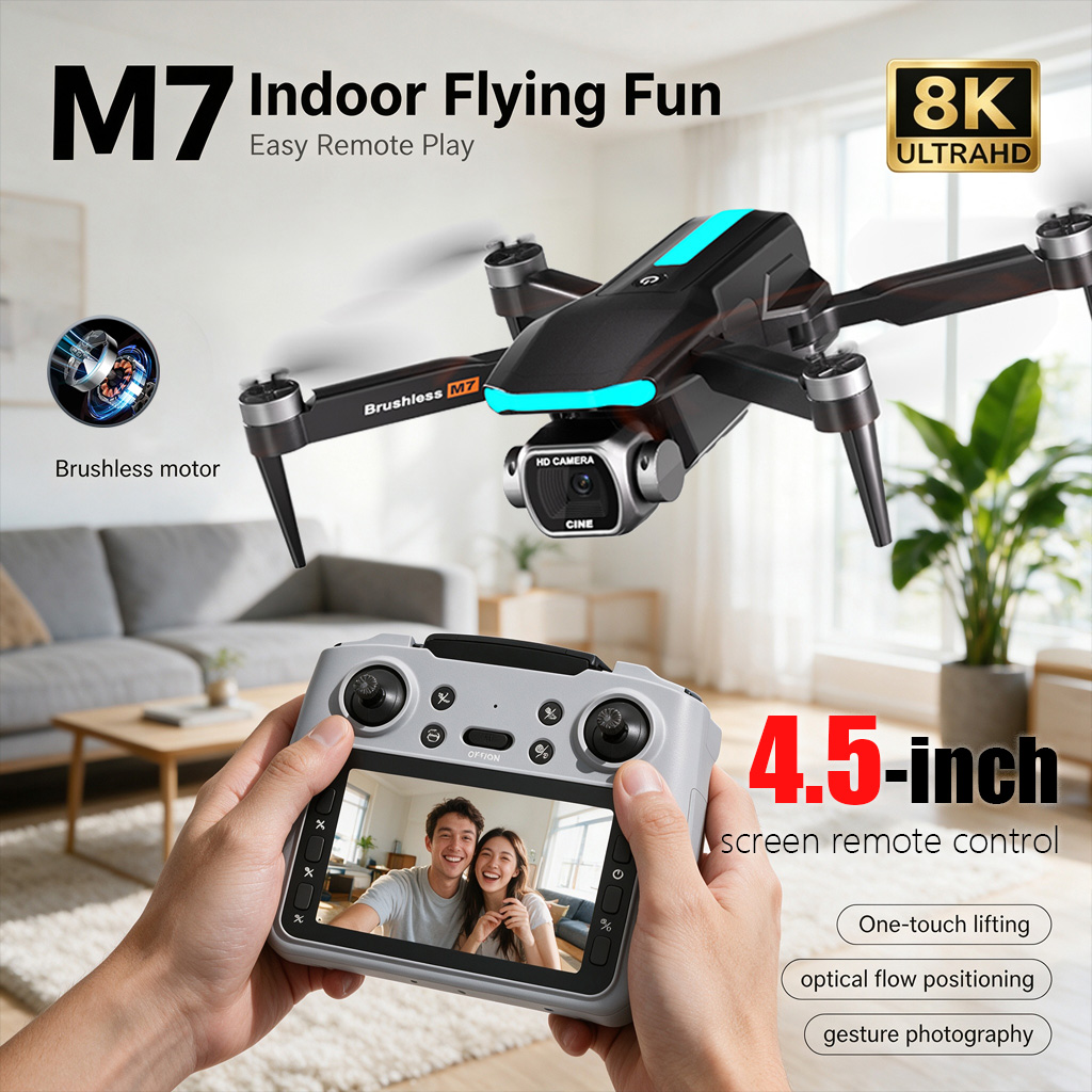 Drone Dji Rc Mini - طائرة بدون طيار M7 RC الجديدة،