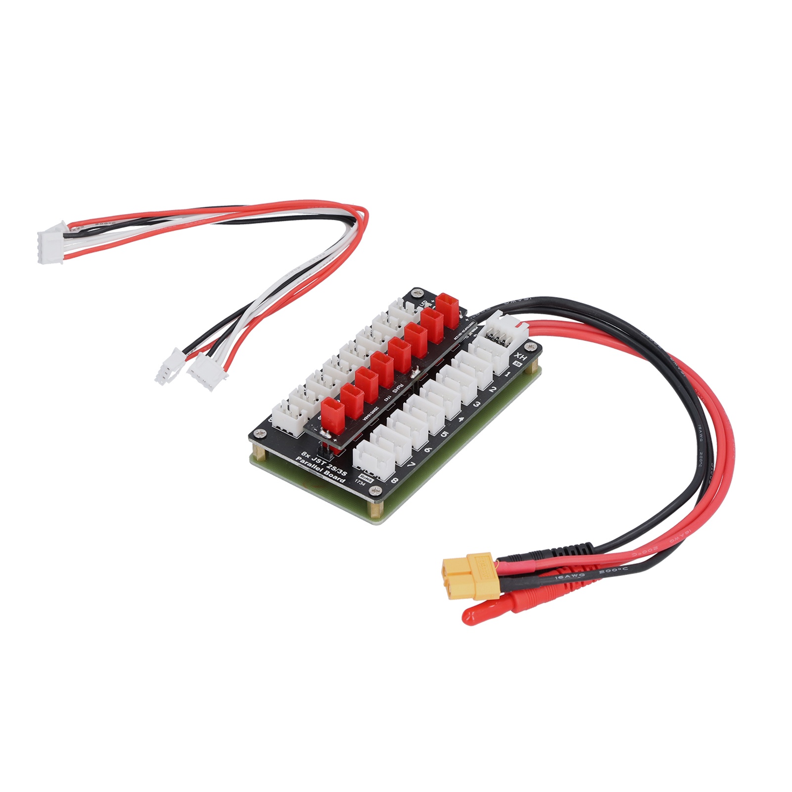 Lipo Parallel Charging Board - لوحة شحن ليثيوم بوليمر (LiPo) بموصل