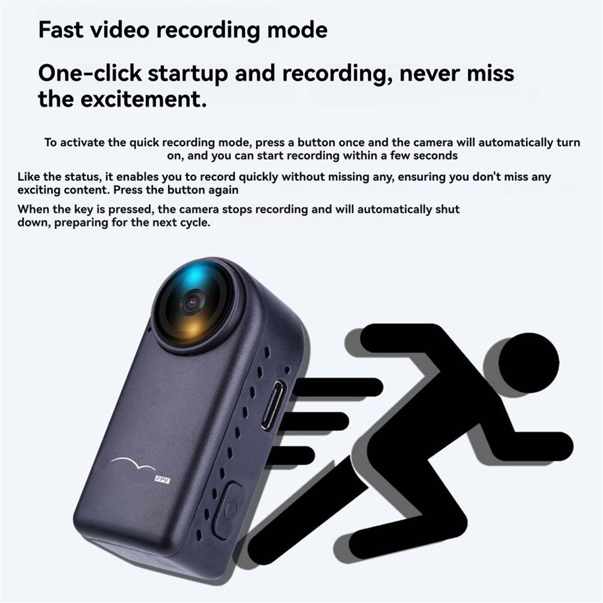 Drone Motion Rc - كاميرا رياضية عصرية بدقة 4K مع