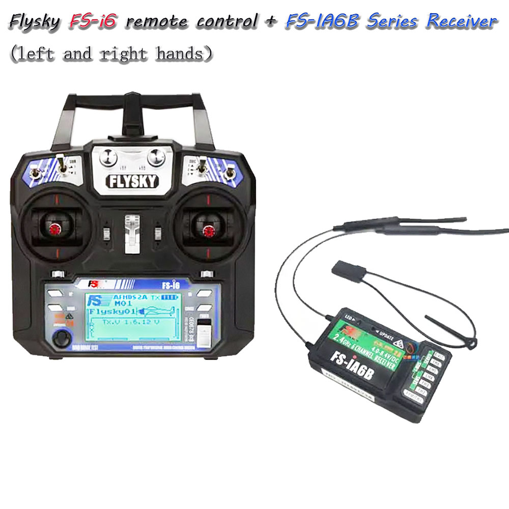 Drone Rc Receiver And Transmitter - نظام راديو FS-i6 6CH 2.4GHz AFHDS