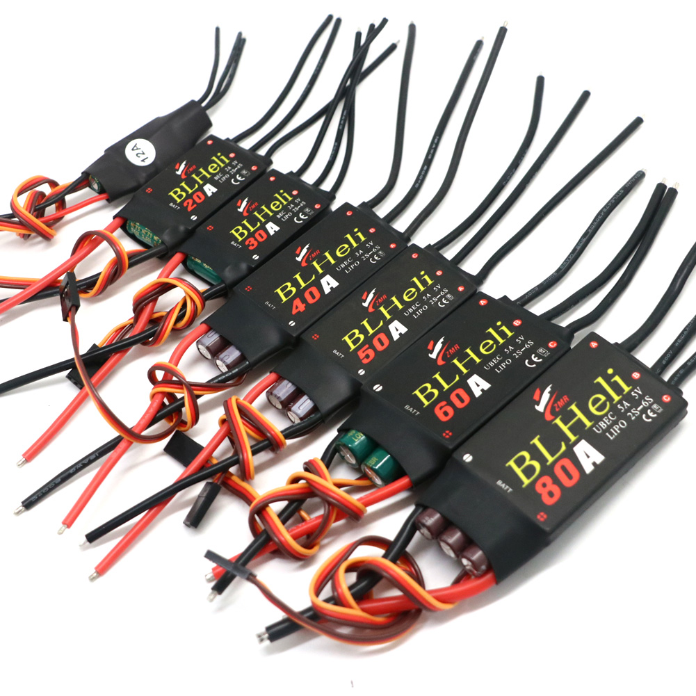 Drone Tech Rc - BLHeli فرش ESC 80A 12A 20A