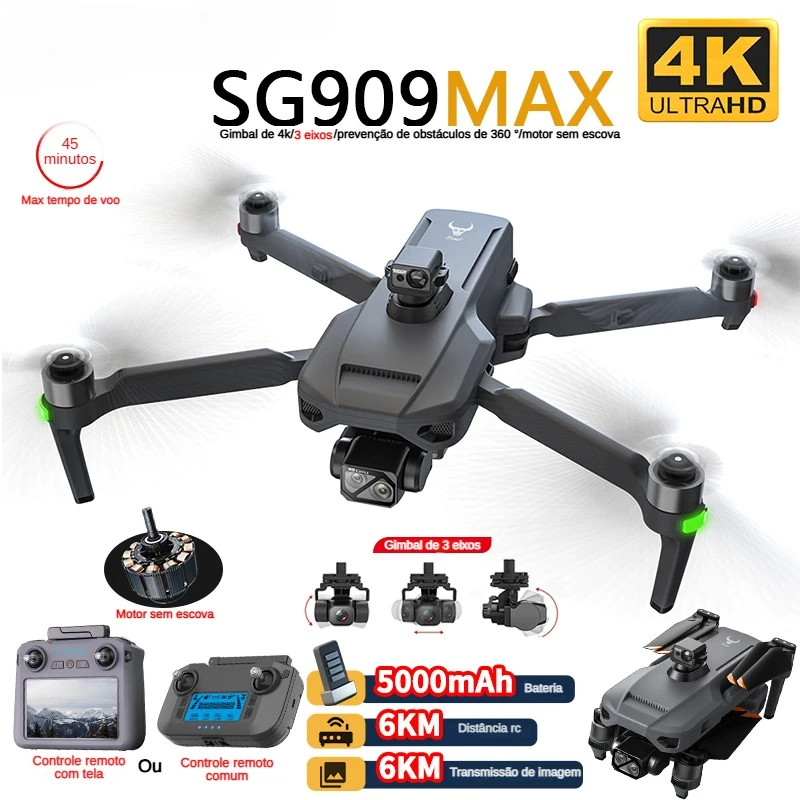 Drone Zll Rc - ZLL SG909 SG909MAX طائرة بدون طيار