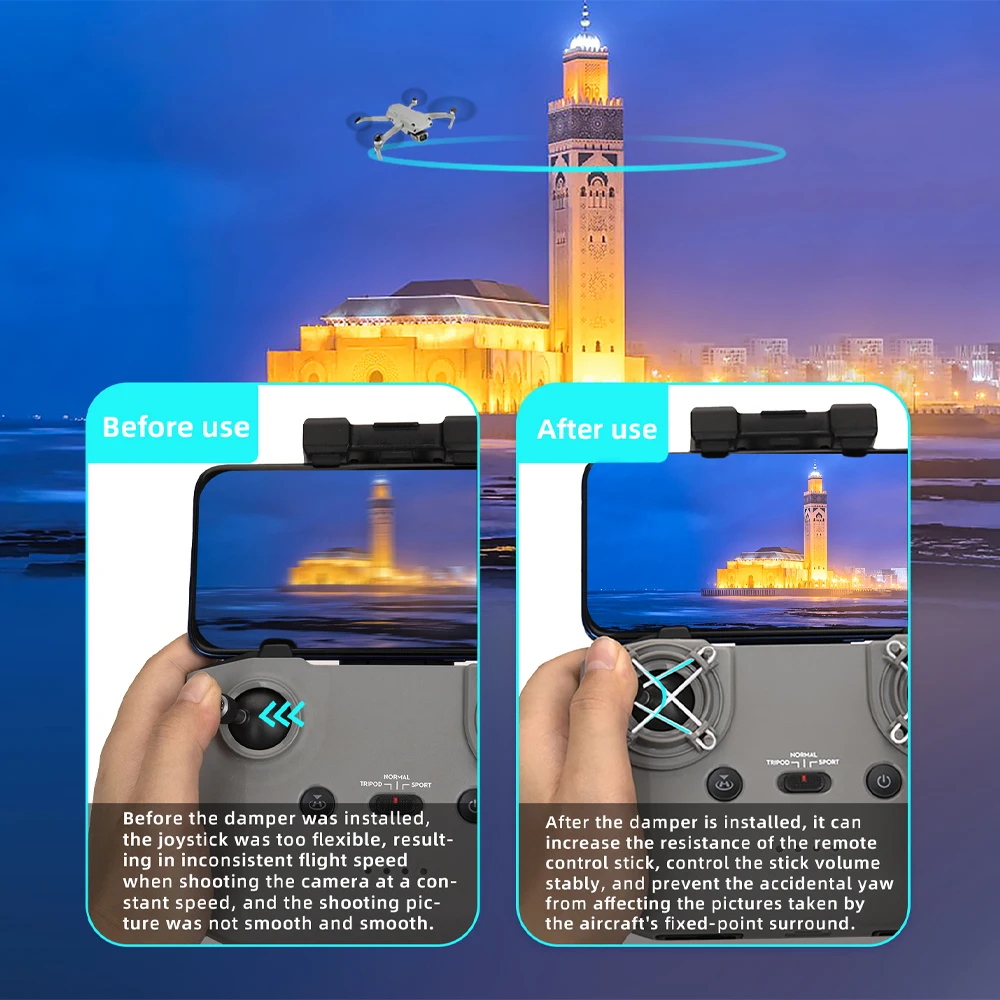 وحدة تحكم في سرعة الروك لـ DJI - مراجعة Drone Dji Rc Mini وسعره