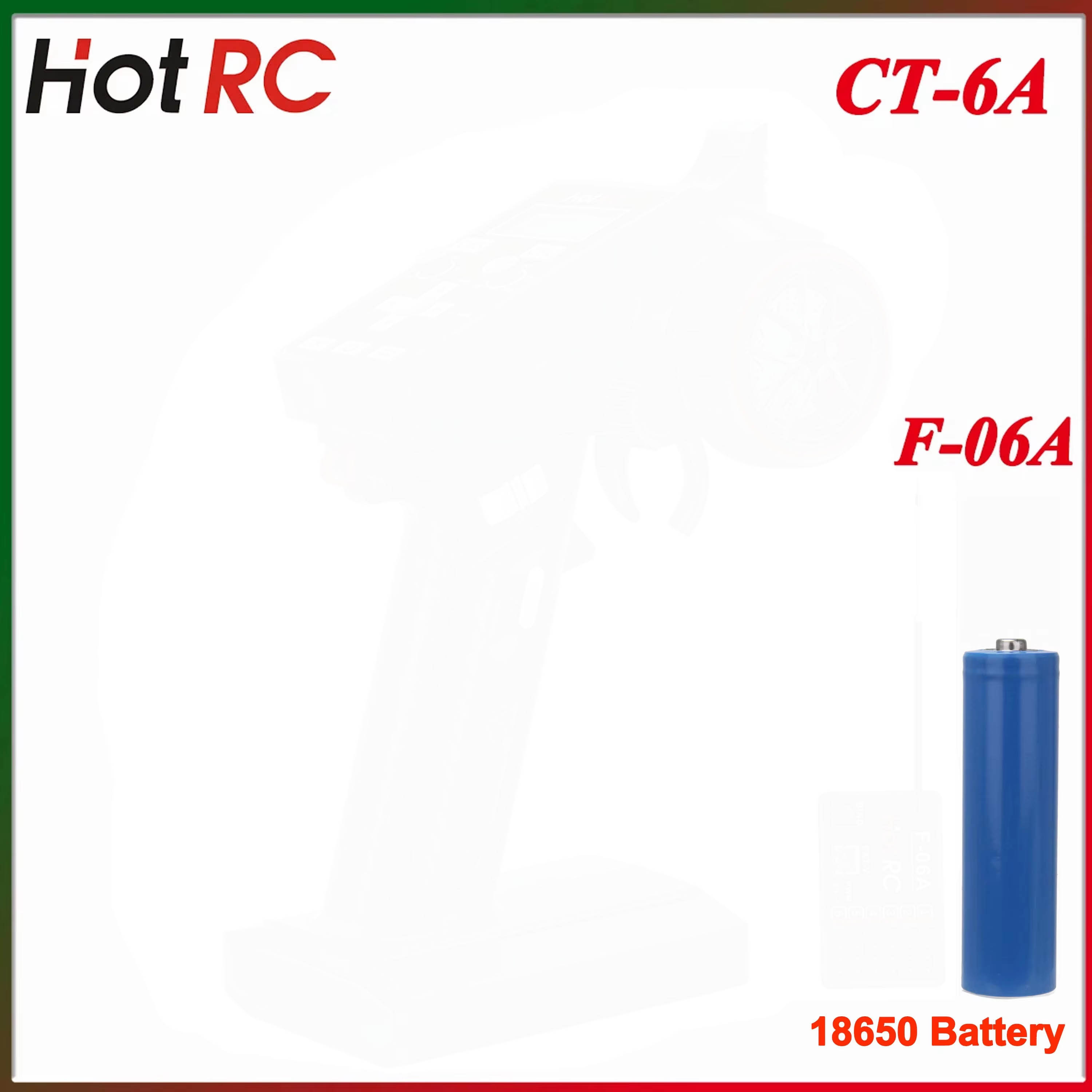 جهاز تحكم عن بعد HotRC CT-6A ب - مراجعة Drone Rc Receiver And Transmitter وسعره