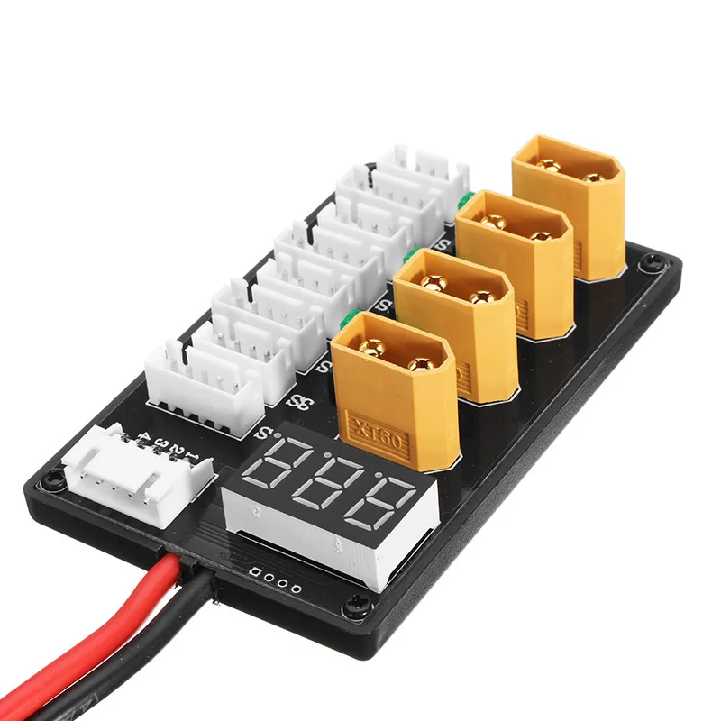 3S/4S XT60 B6 بطارية ليبو 5P ل - مراجعة Lipo Parallel Charging Board وسعره