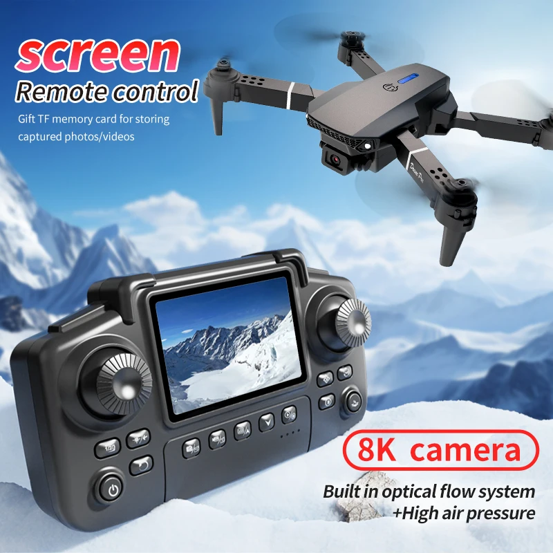 طائرة بدون طيار احترافية E88 P - مراجعة Drone Rc Bolide وسعره