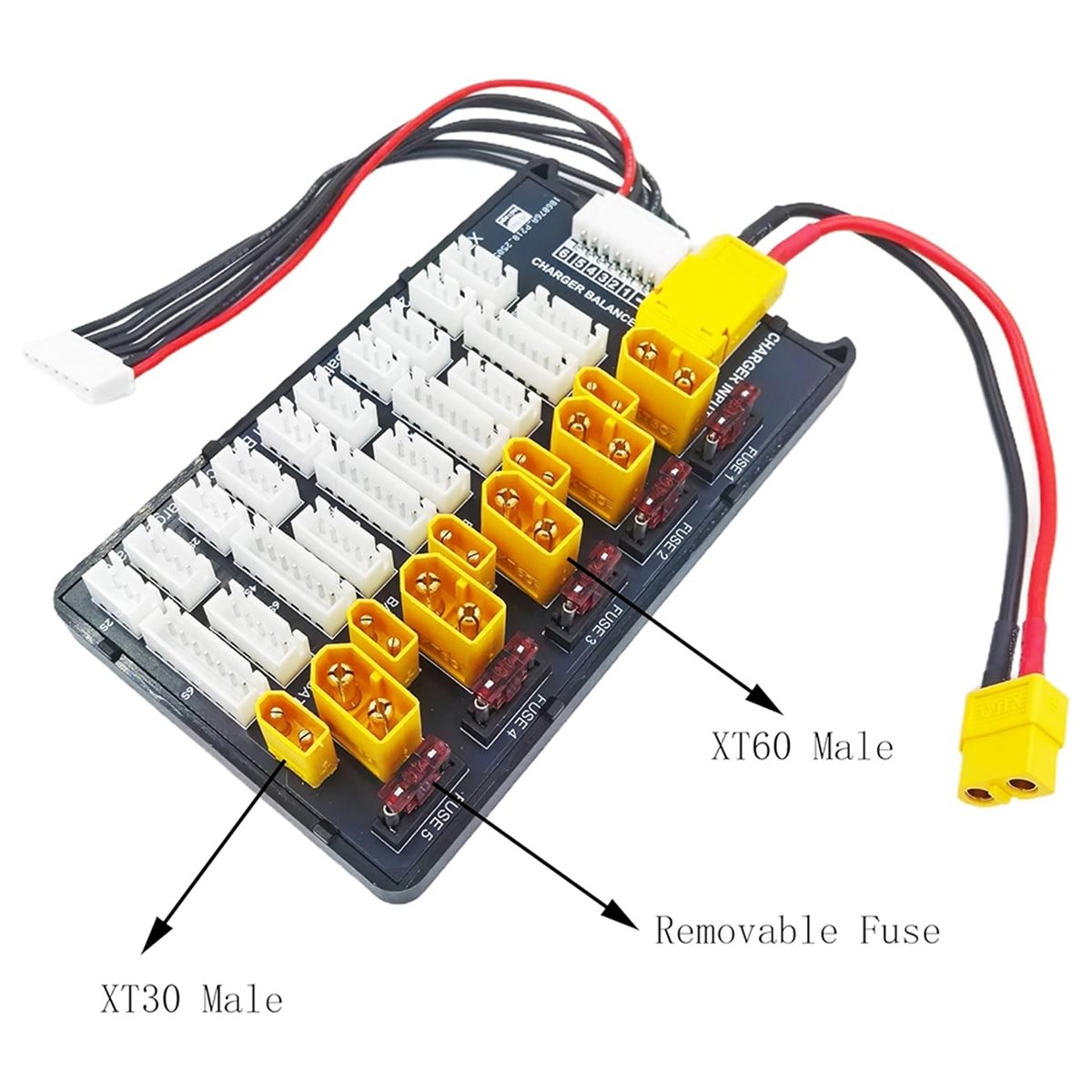 لوحة شحن متوازية لبطاريات اللي - مراجعة Lipo Parallel Charging Board وسعره