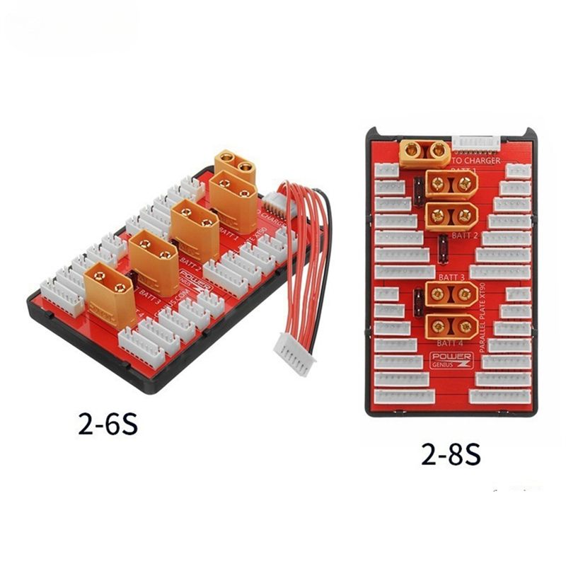 لوحة شحن متوازية لبطاريات ABXE - مراجعة Lipo Parallel Charging Board وسعره
