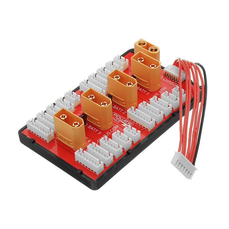 لوحة شحن متوازية لبطاريات ABXE - مراجعة Lipo Parallel Charging Board وسعره