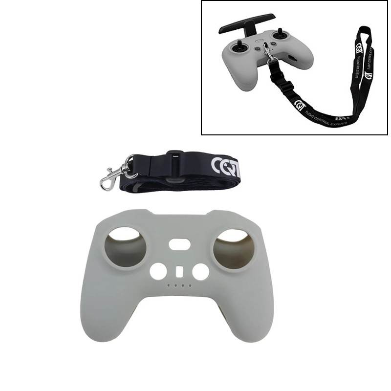 2in1 غطاء من السيليكون + الرقب - مراجعة Drone Rc Neck Strap وسعره