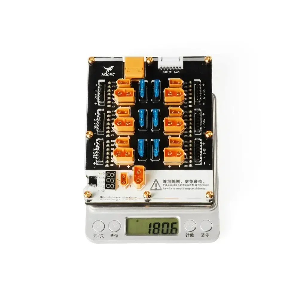 لوحة شحن متوازية HGLRC Thor Pr - مراجعة Lipo Parallel Charging Board وسعره