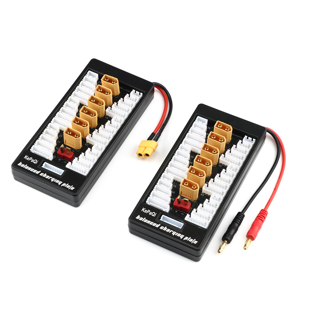 لوحة شحن متوازية XT60 2S-6S 6  - مراجعة Lipo Parallel Charging Board وسعره