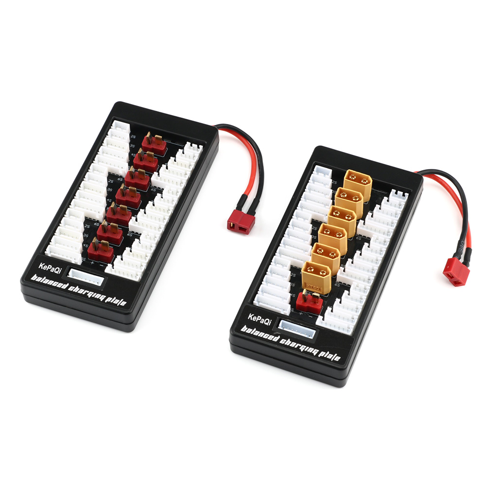 لوحة شحن متوازية XT60 2S-6S 6  - مراجعة Lipo Parallel Charging Board وسعره