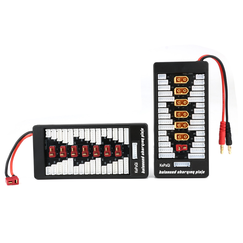 لوحة شحن متوازية XT60 2S-6S 6  - مراجعة Lipo Parallel Charging Board وسعره