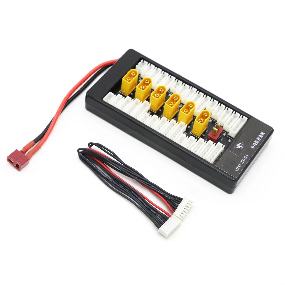 متعدد 2S-6S يبو موازية شحن مجل - مراجعة Lipo Parallel Charging Board وسعره