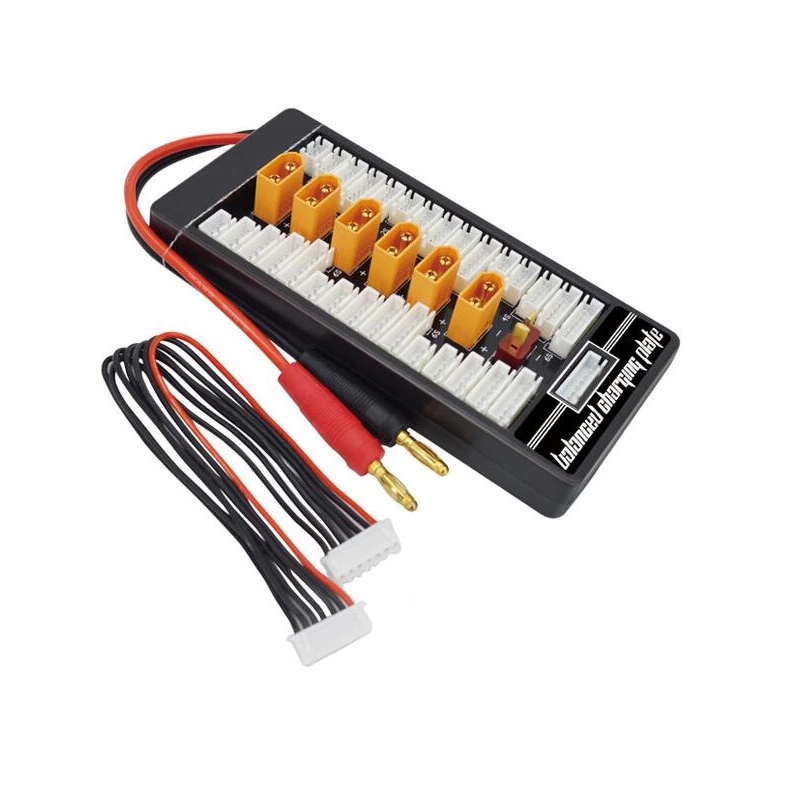 متعدد 2S-6S يبو موازية شحن مجل - مراجعة Lipo Parallel Charging Board وسعره