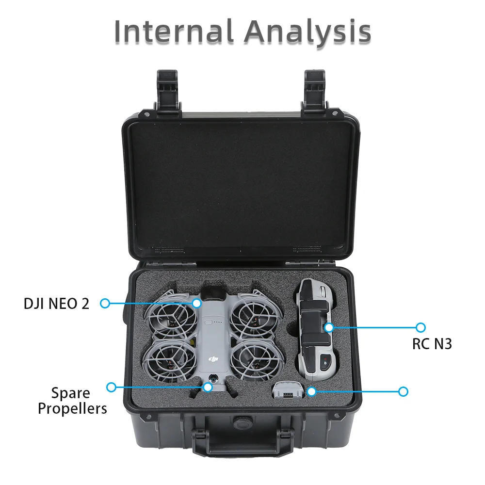 صندوق أمان محمول لـ DJI NEO 2  - مراجعة Drone Rc Cover وسعره