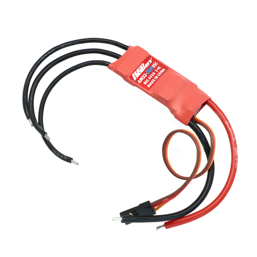 RedHobby 2-4S AM32 فرش ESC 30A - مراجعة Drone Two Rc Way وسعره