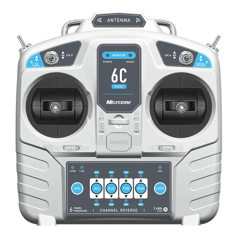 جهاز إرسال متحكم ميكروزوني مع  - مراجعة Drone Rc Receiver And Transmitter وسعره