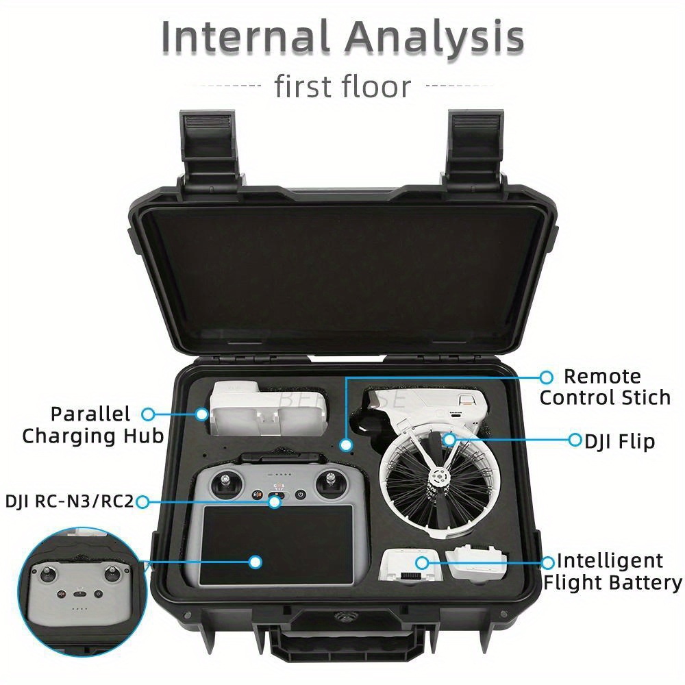 حقيبة تخزين صلبة لـ DJI Flip،  - مراجعة Drone Rc Cover وسعره