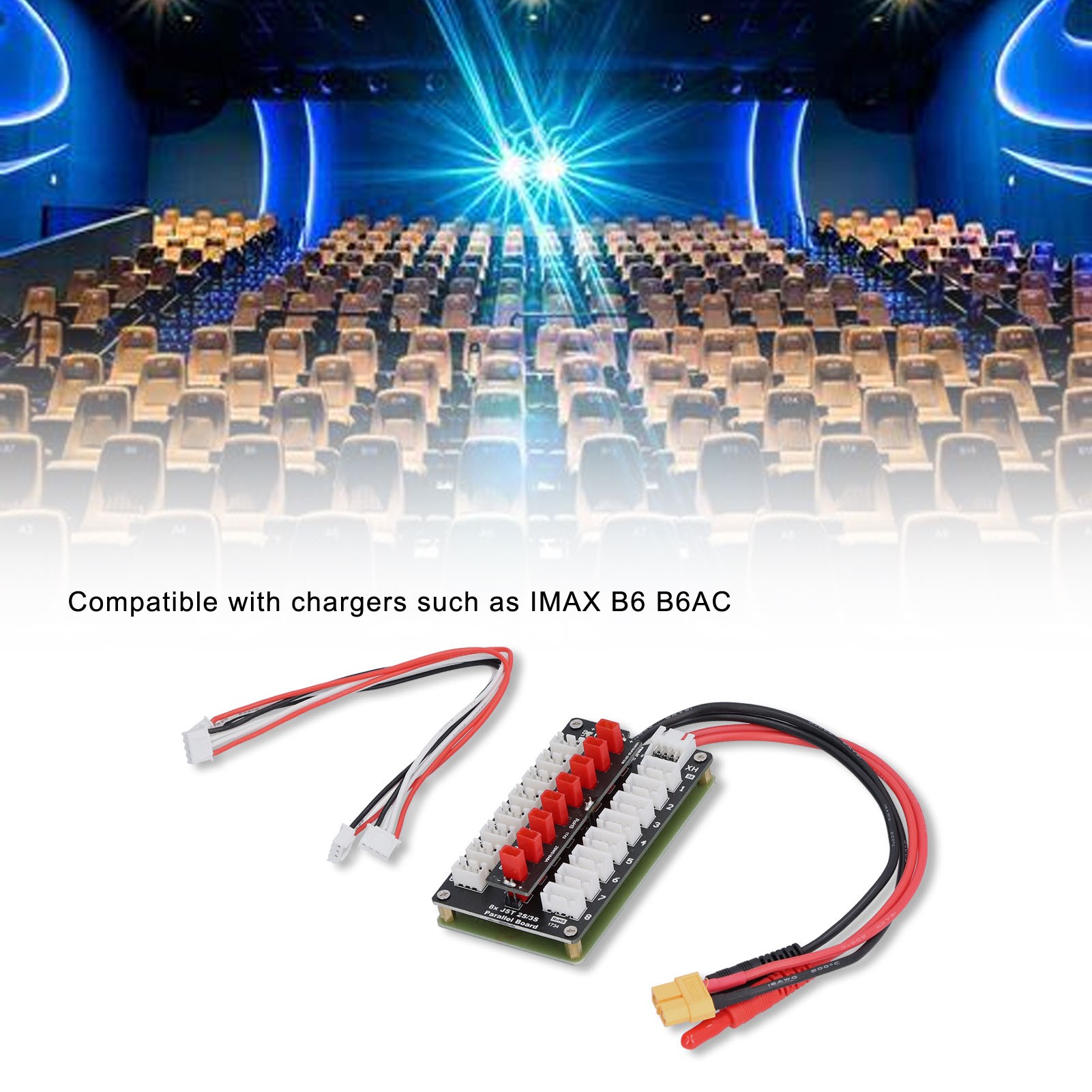 لوحة شحن ليثيوم بوليمر (LiPo)  - مراجعة Lipo Parallel Charging Board وسعره